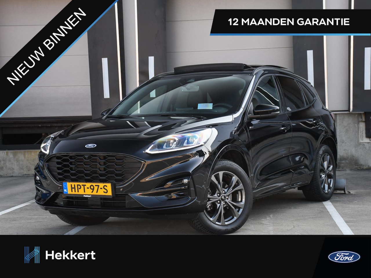 Ford Kuga - ST-Line X 2.5 PHEV 225pk Automaat SCHUIF-DAK | HUD | B&O | BLIS | WINTER PACK | 18''LM | A - AutoWereld.nl