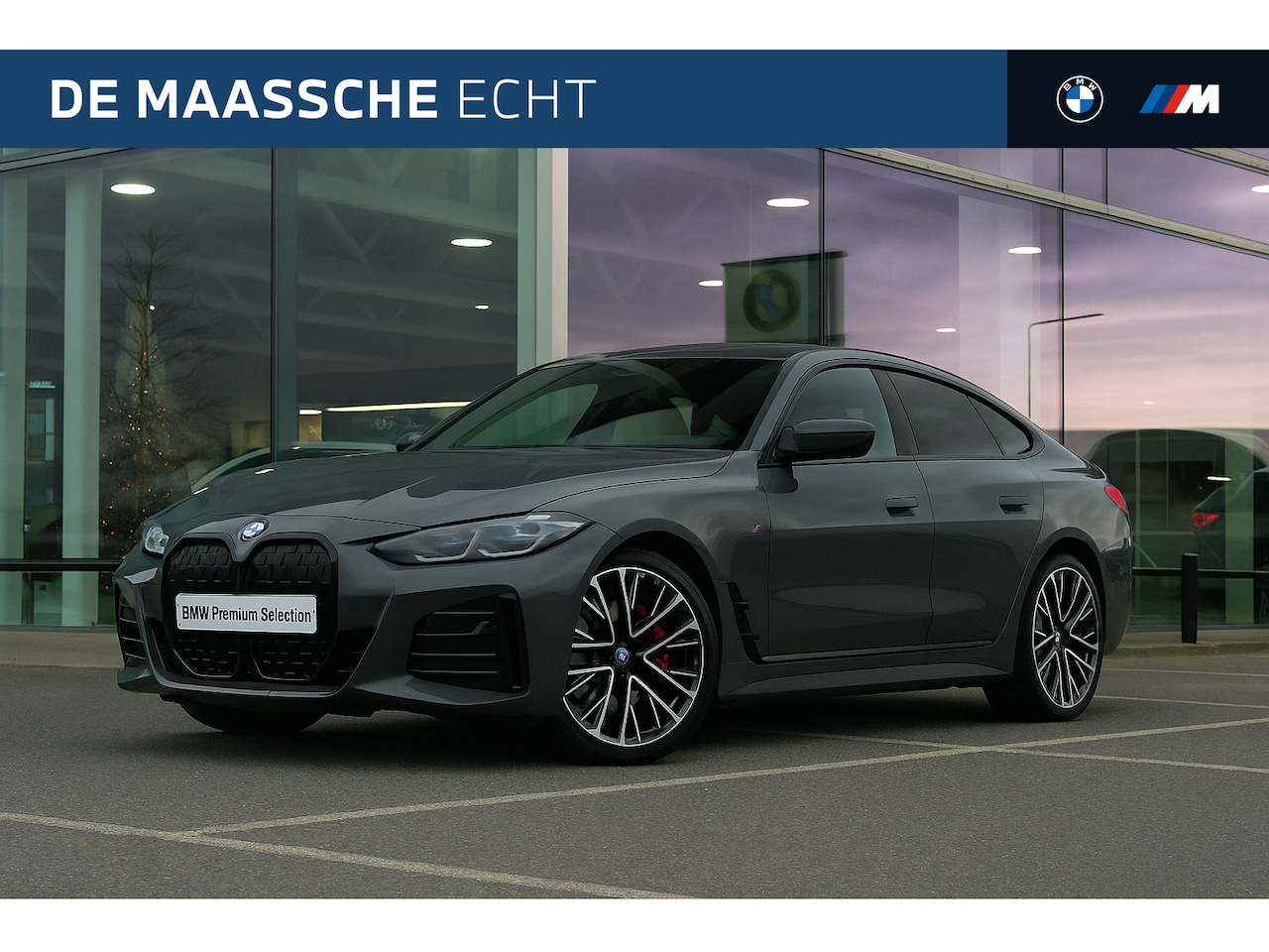 BMW i4 - M50 High Executive / Schuif-kanteldak / Trekhaak / Laserlight / M Sportstoelen / Adaptief - AutoWereld.nl