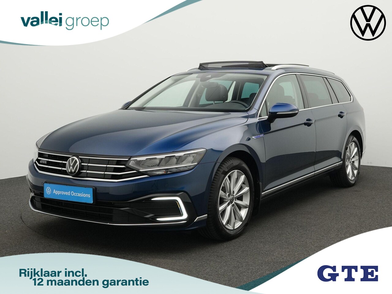 Volkswagen Passat Variant - 1.4 TSI 218 pk DSG PHEV GTE Business | Panoramadak | Trekhaak | Adaptief onderstel | Leder - AutoWereld.nl