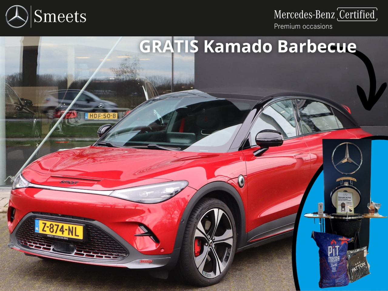 Smart #3 - BRABUS 66 kWh BRABUS 66 kWh - AutoWereld.nl