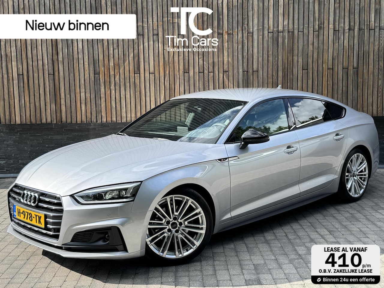 Audi A5 Sportback - 35 TFSI S-line black edition Automaat | Navigatiesysteem | Bang&Olufsen audio | Leer/alcan - AutoWereld.nl
