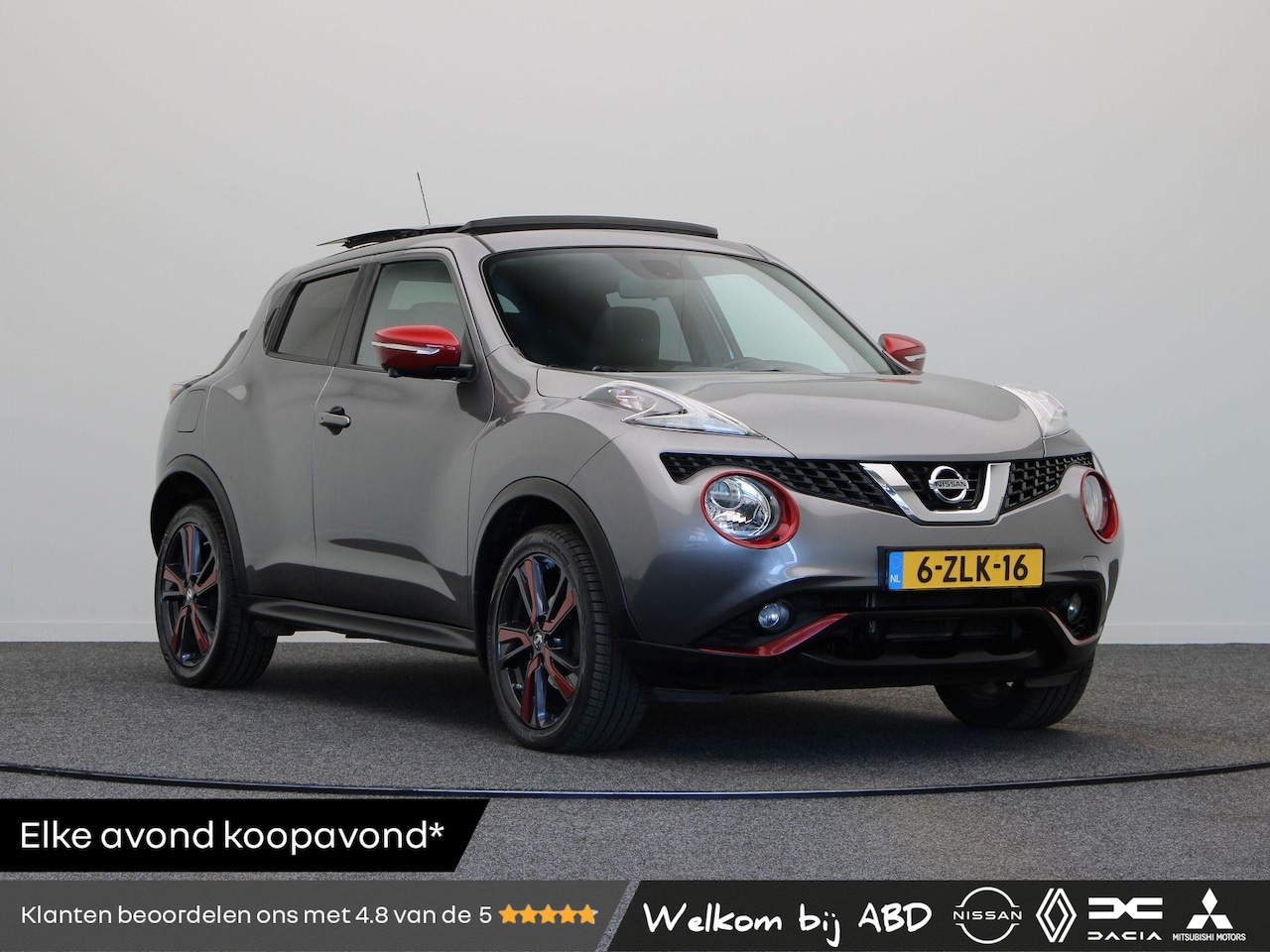 Nissan Juke - 1.2 DIG-T S/S Tekna | Eerste Eigenaar | Dealeronderhouden | | Lederen Bekleding | Climate - AutoWereld.nl