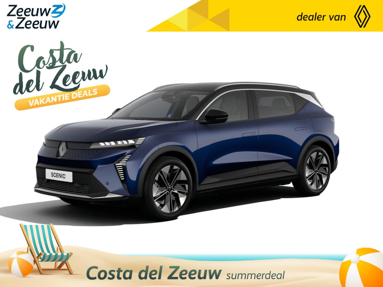 Renault Scenic E-Tech - EV60 comfort range techno MY25 | 2x uit voorraad leverbaar | Nu met €1000,- voorraadkortin - AutoWereld.nl