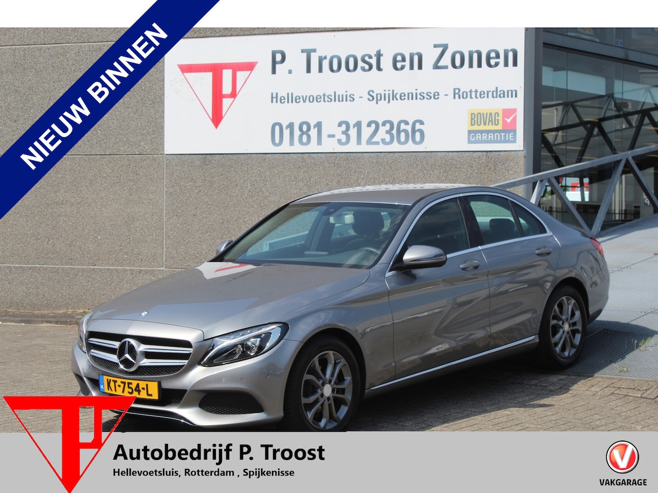 Mercedes-Benz C-klasse - 180 Prestige AUTOMAAT/Navigatie/Climate control/Cruise control/Parkeersensoren rondom/Elek - AutoWereld.nl