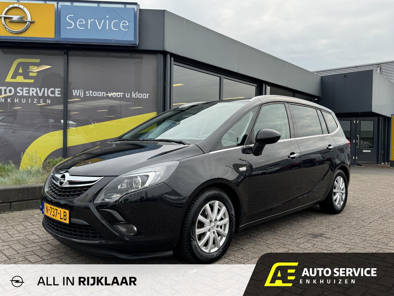 Opel Zafira Tourer - 1.4 Business Edition 7p. 7-persoons ! Keurige auto incl. apk en beurt | Navi | Cruise | LM - AutoWereld.nl