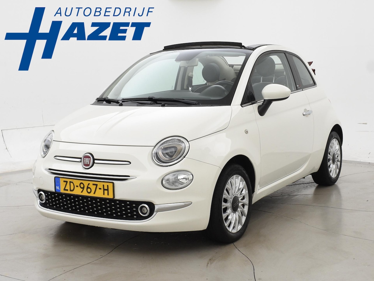 Fiat 500 C - 0.9 TURBO LOUNGE + APPLE CARPLAY | CRUISE CONTROL | NAVIGATIE | DAB+ - AutoWereld.nl