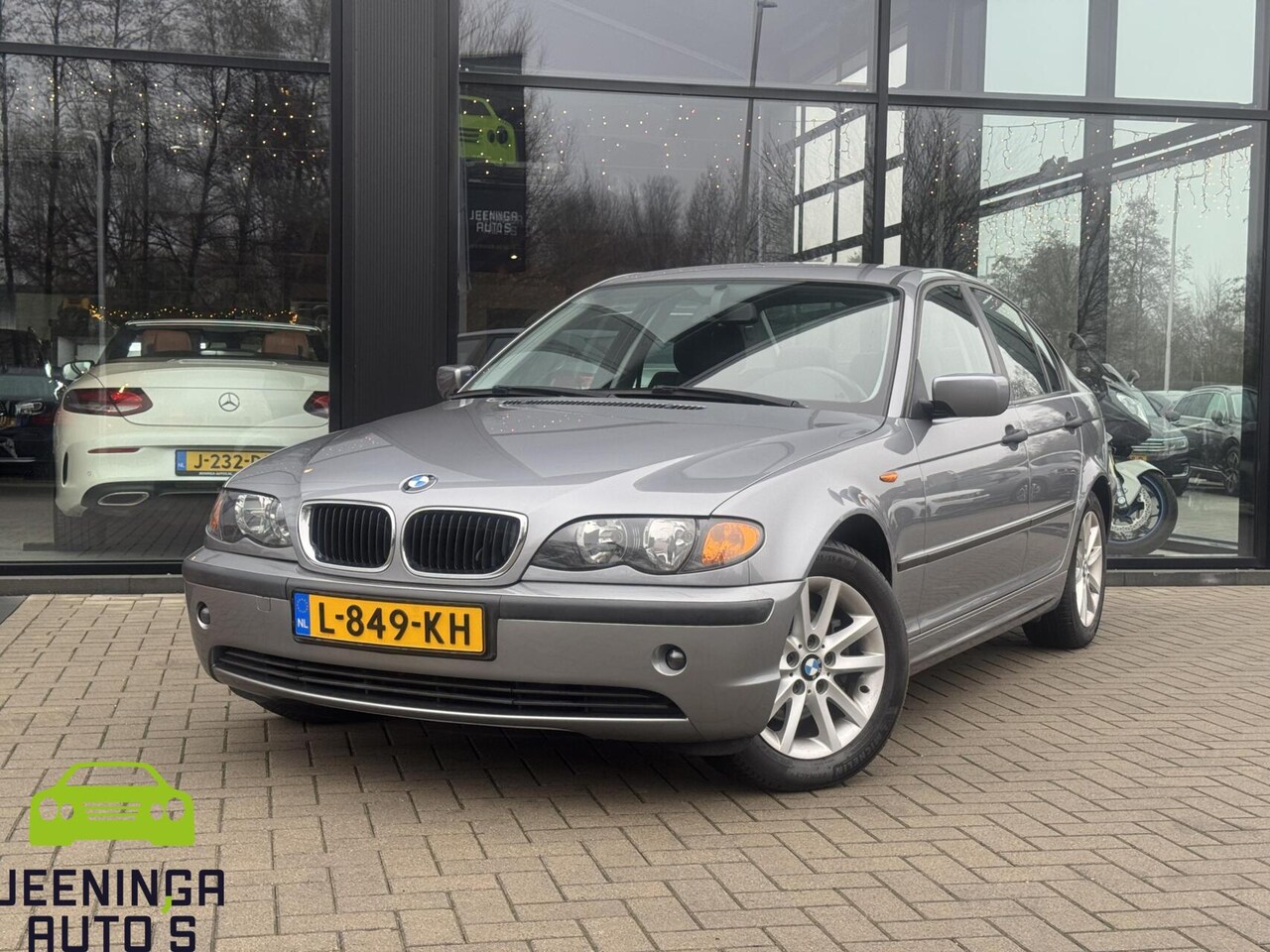 BMW 3-serie - 316i Black&Silver II Youngtimer met Climate control|APK|Weinig KM! Zeer nette auto !! - AutoWereld.nl