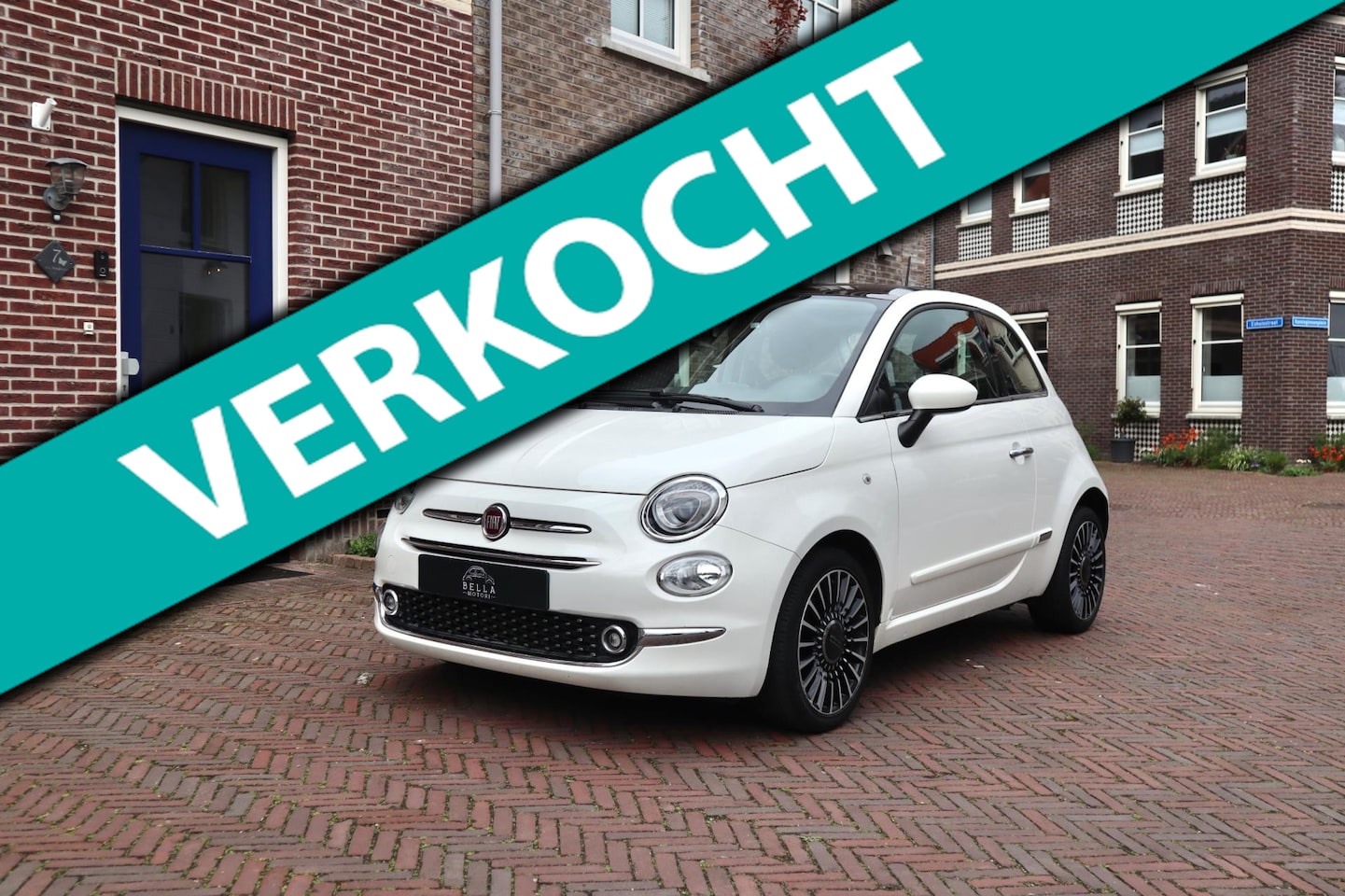 Fiat 500 - Lounge TwinAir | Panoramadak | Navigatie | 16'' Diamant Velgen - AutoWereld.nl