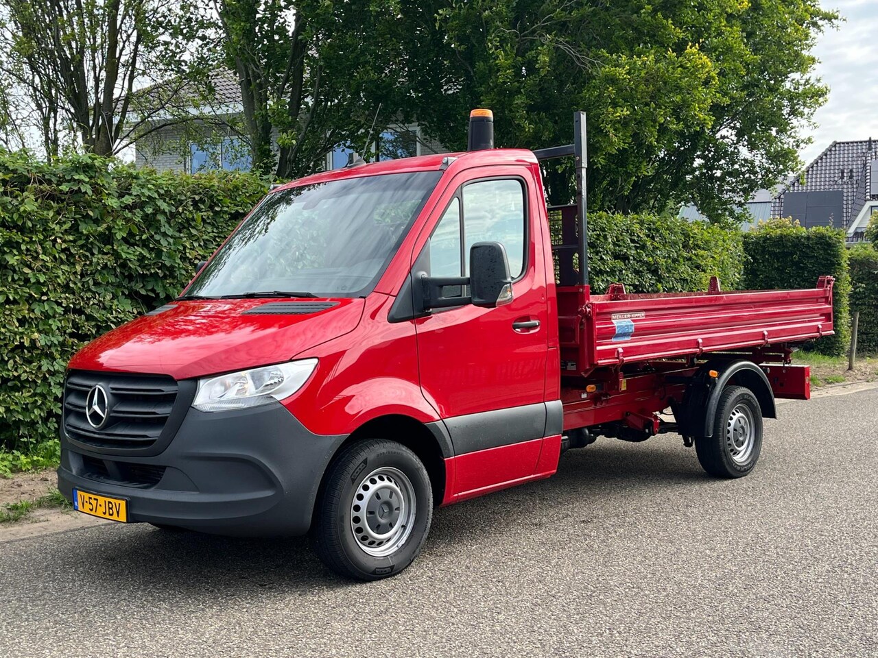 Mercedes-Benz Sprinter - 319 3.0 V6 , 3 zijdige Kipper Meiller , trekhaak 3500 kg , - AutoWereld.nl