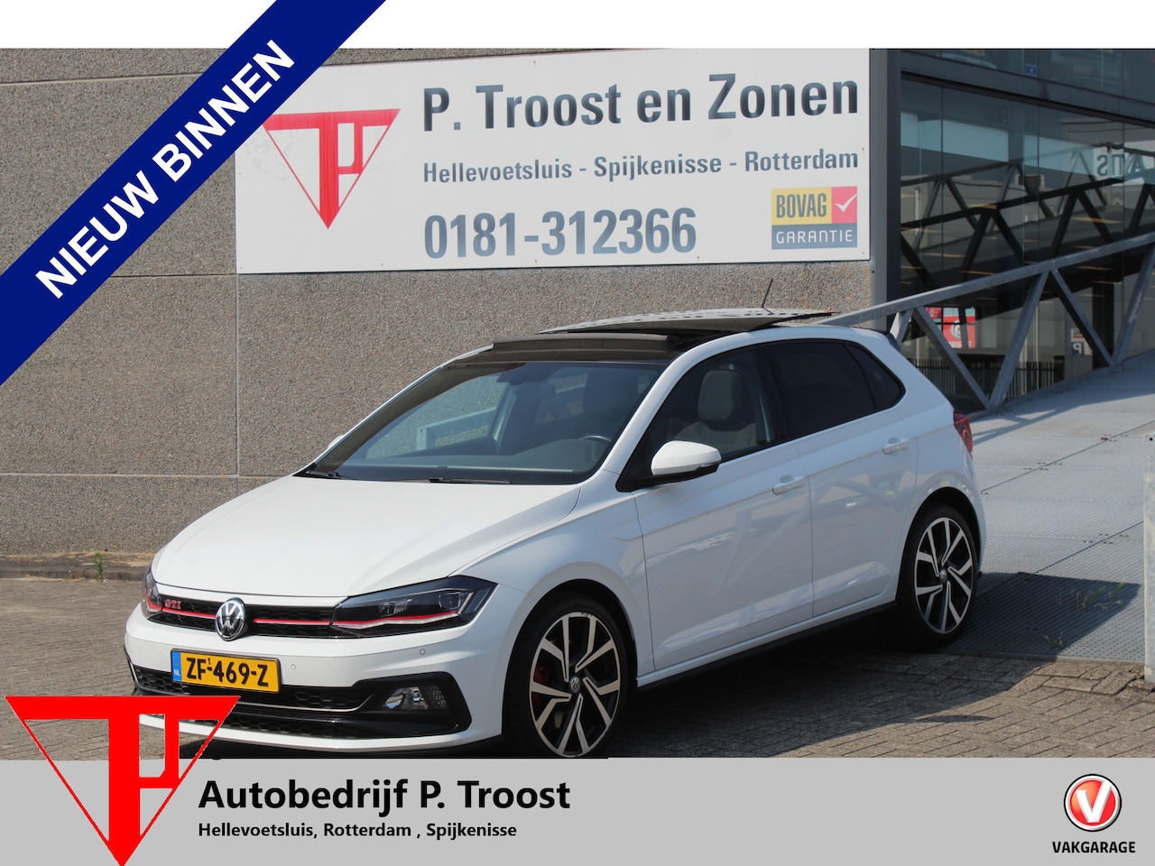 Volkswagen Polo - 2.0 TSI GTI Orgineel NL/Automaat/Panoramadak/Navigatie/Achteruitrijcamera/Virual cockpit/A - AutoWereld.nl