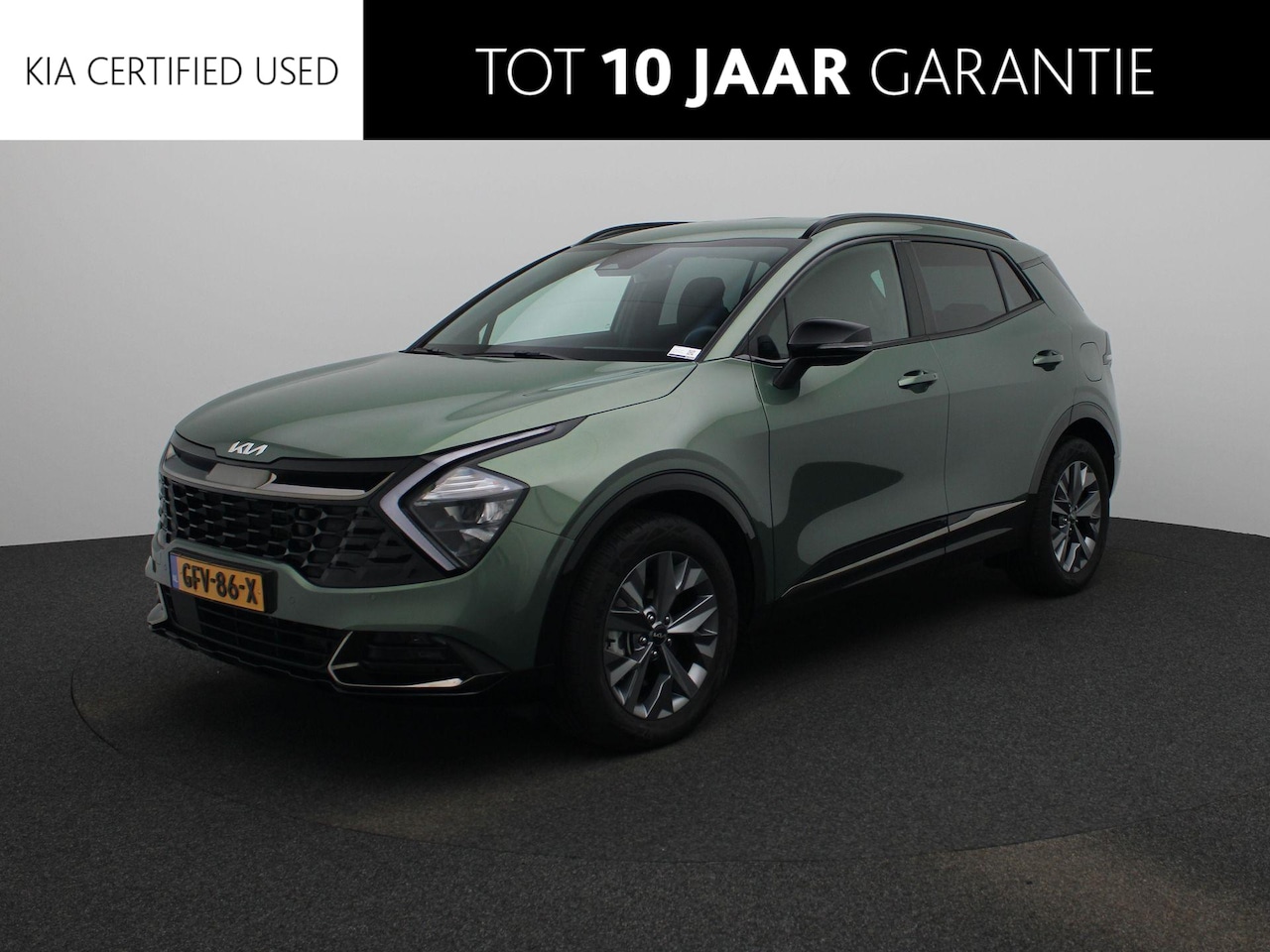 Kia Sportage - 1.6 T-GDi Hybrid Dark Edition | LED | Navigatie | Apple Carplay - Android Auto | Stoelverw - AutoWereld.nl