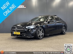 Mercedes-Benz C-klasse - 200 Launch Edition AMG Line Pano | Burmester | Keyless | 2 Tone Leder / Carbon | Camera |