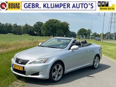 Lexus IS Cabriolet - 250C Luxury Leer, Navi, Cruise, ECC, NL-Auto, 3e Eigenaar
