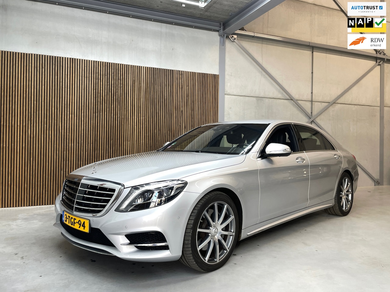 Mercedes-Benz S-klasse - 500 4Matic Lang Prestige Plus 500 4Matic Lang Prestige Plus AMG line NL AUTO - AutoWereld.nl