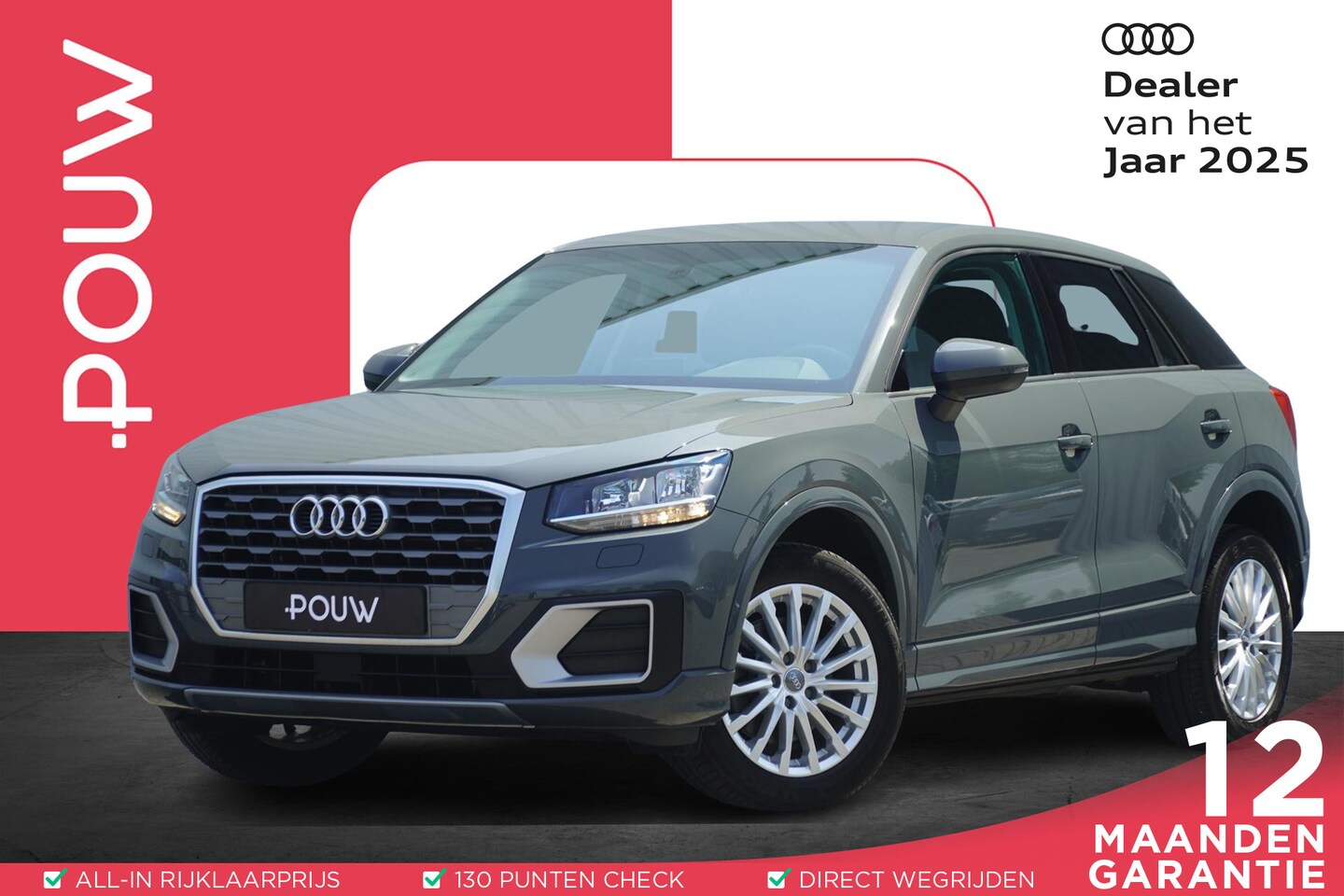 Audi Q2 - 1.4 TFSI 150pk CoD Sport Pro Line | Parkeersenoren | Navigatie | Stoelverwarming - AutoWereld.nl
