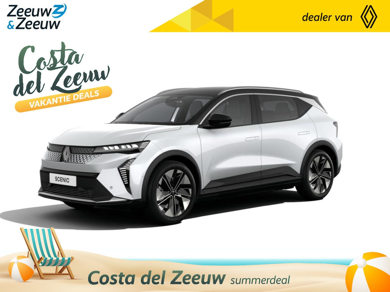 Renault Scenic E-Tech - EV87 long range techno MY25 | 3x uit voorraad leverbaar | Nu met €1000,- voorraadkorting | - AutoWereld.nl