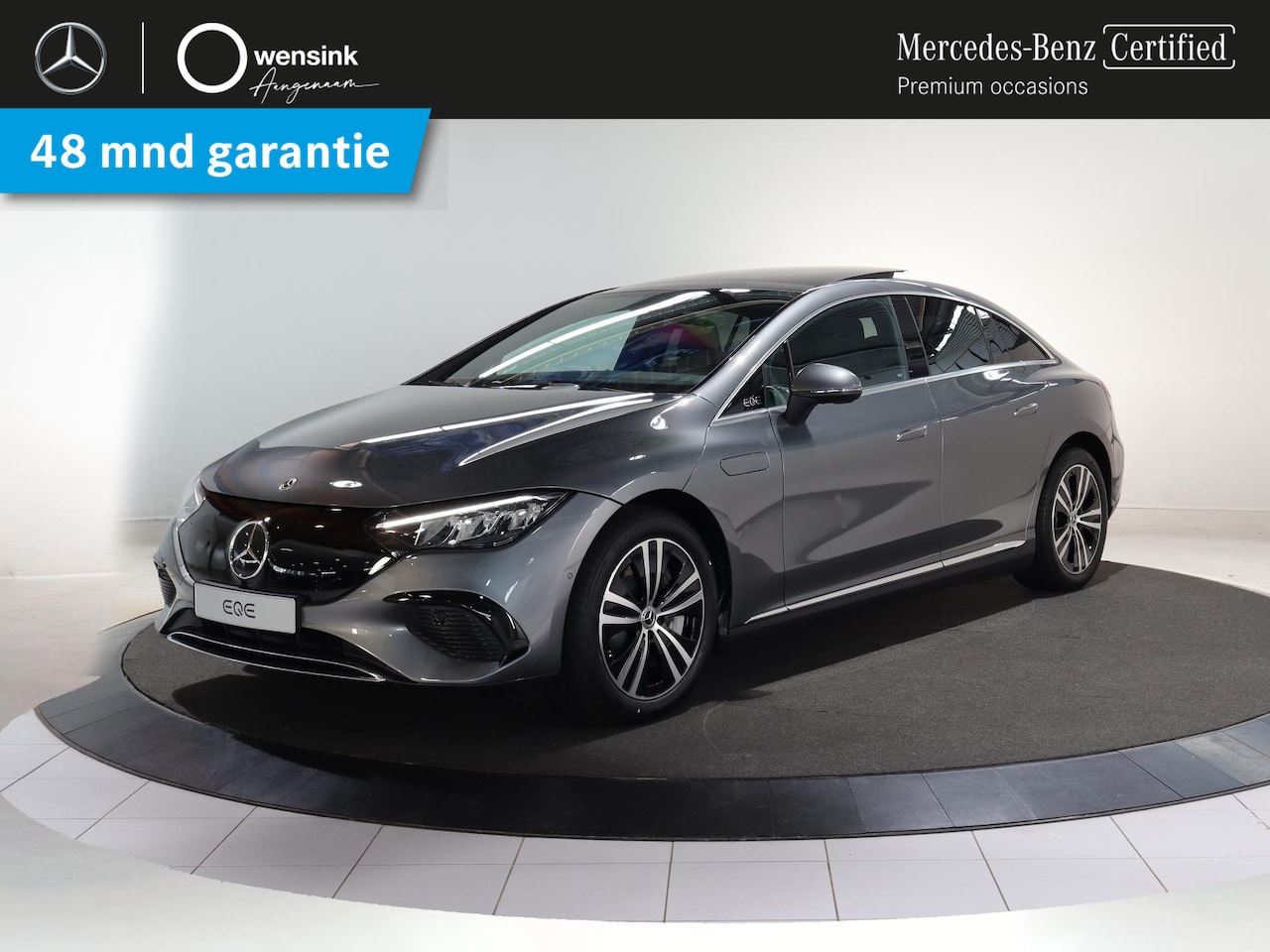Mercedes-Benz EQE - 300 Business Edition 89 kWh Panoramadak | Getinte ramen achter | Alarm 3 | Carplay/android - AutoWereld.nl