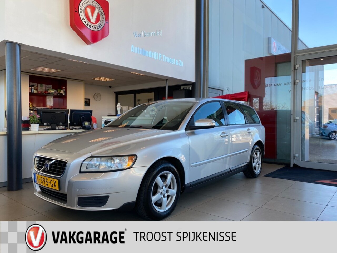 Volvo V50 - 1.8 1.8,Climate&Cruisecontrol,Leder ,Elektrischpakket,15 Inch Lmv - AutoWereld.nl