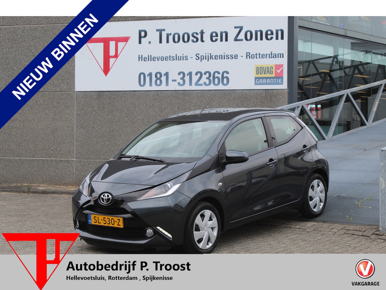 Toyota Aygo - 1.0 VVT-i x-play Lage kilometerstand!!/Automaat/Navigatie/Apple carplay/Airco/Achteruitrij - AutoWereld.nl