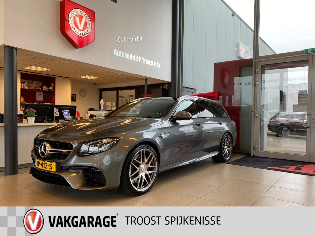 Mercedes-Benz E-klasse Estate - AMG 63 S 4MATIC Premium Plus, 612pk, NL Auto, BTW Verrekenbaar, Burmester, Panoramadak, Le - AutoWereld.nl