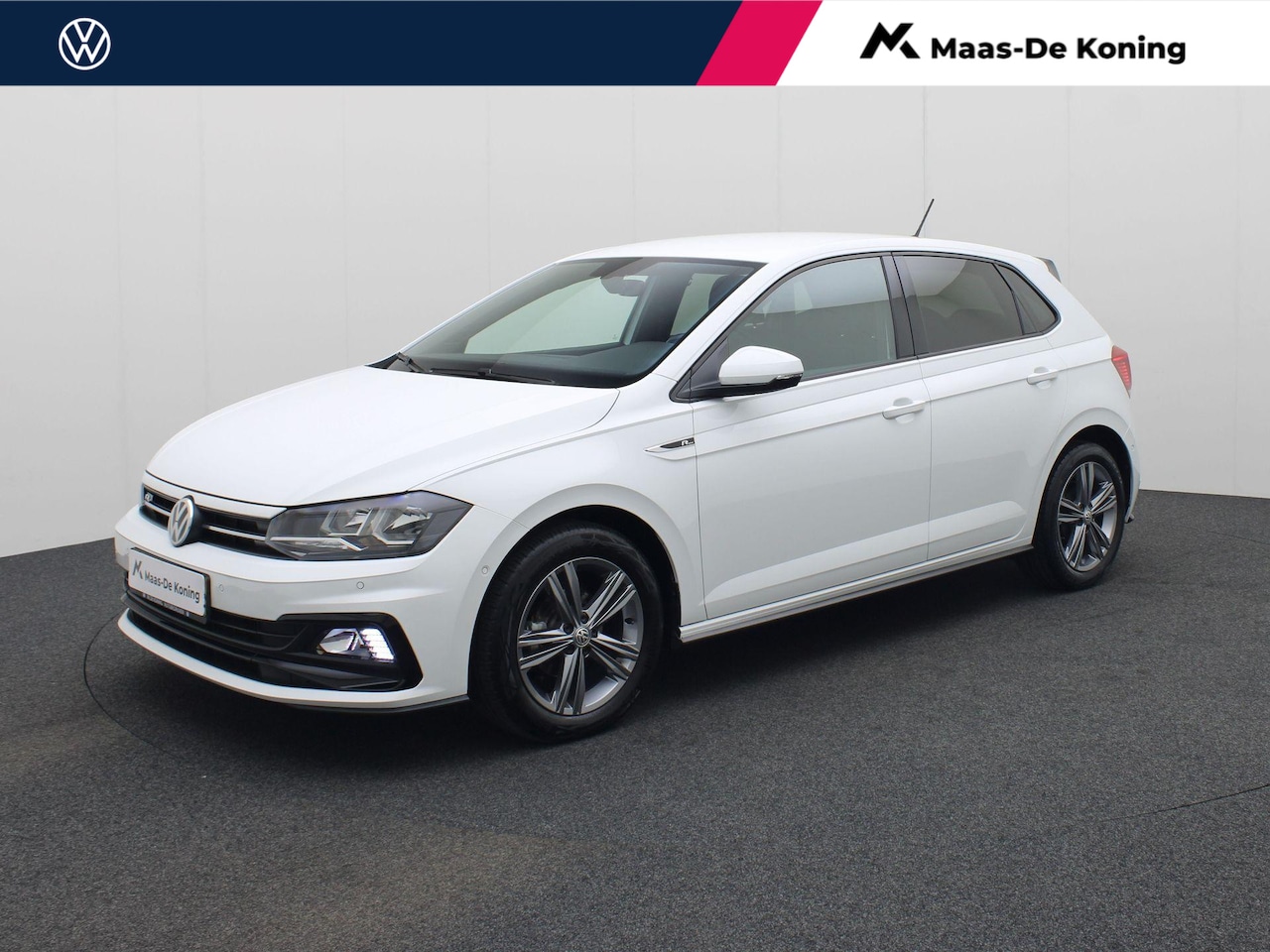 Volkswagen Polo - 1.0TSI/95PK Highline Business R line · Navigatie · Trekhaak · Parkeersensoren - AutoWereld.nl