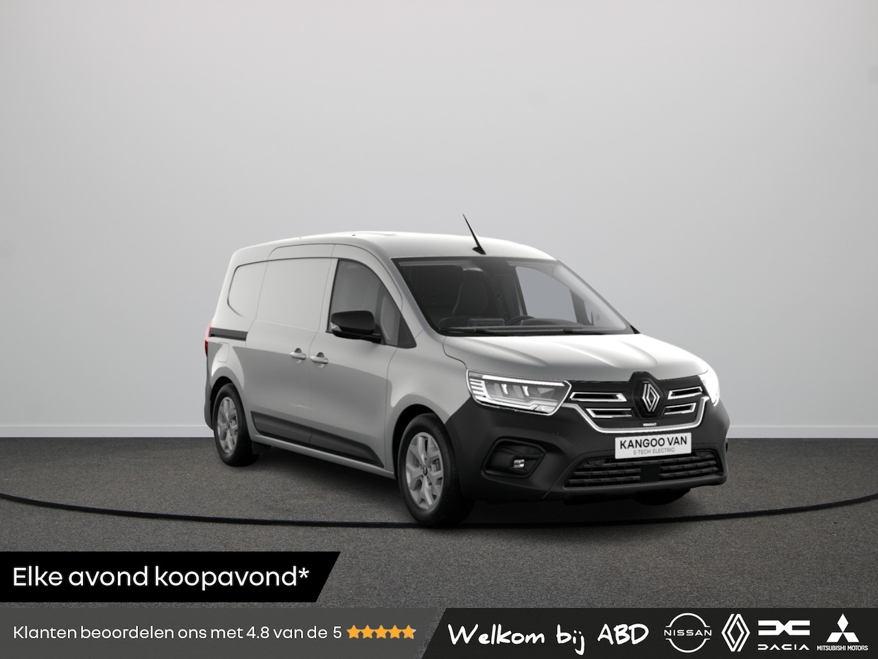 Renault Kangoo E-Tech - Advance 44 kWh | Cruise control en snelheidsbegrenzer | Elektrisch bedienbare ramen (met s - AutoWereld.nl