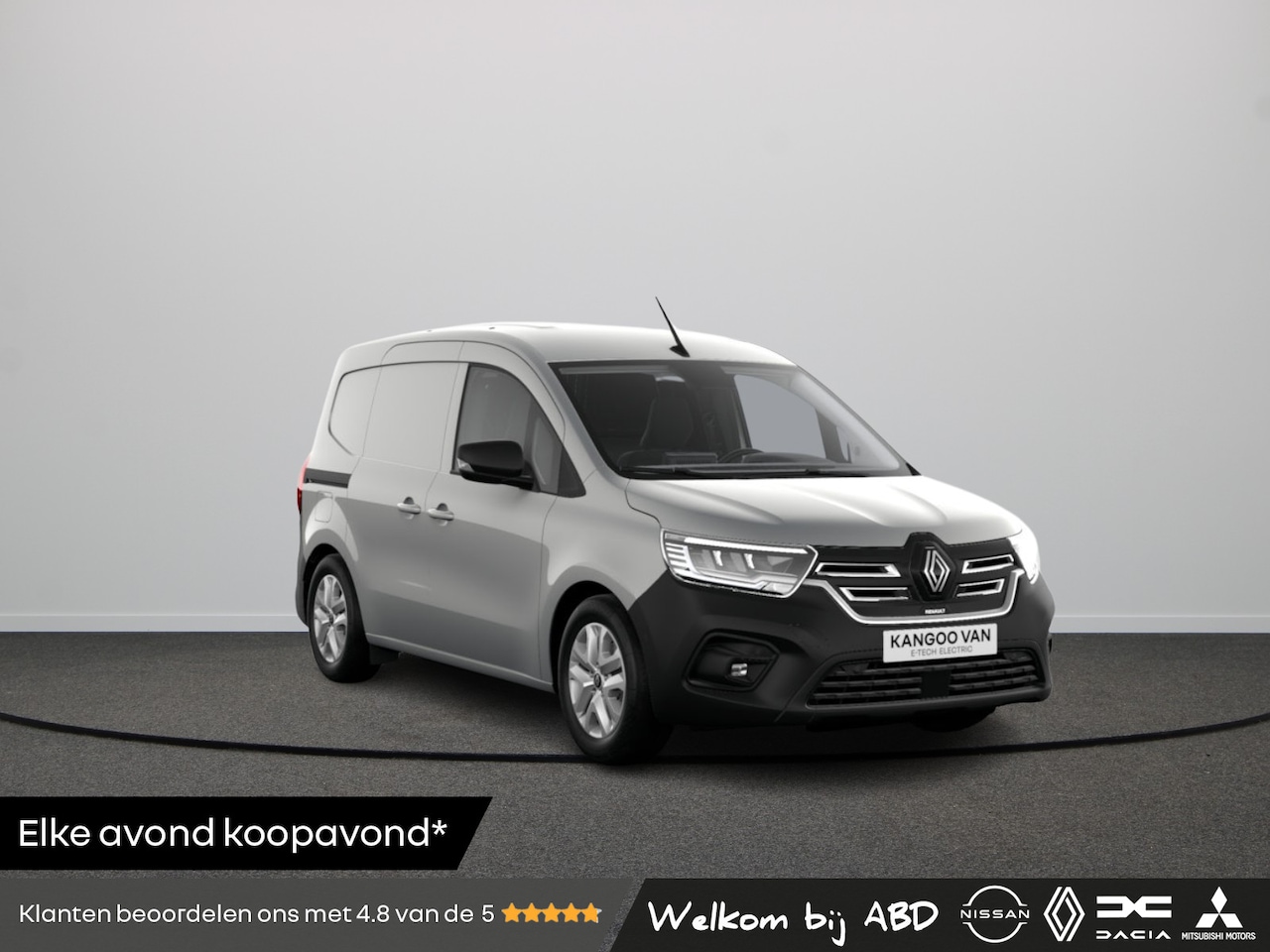 Renault Kangoo E-Tech - Advance 44 kWh | Cruise control en snelheidsbegrenzer | Elektrisch bedienbare ramen (met s - AutoWereld.nl