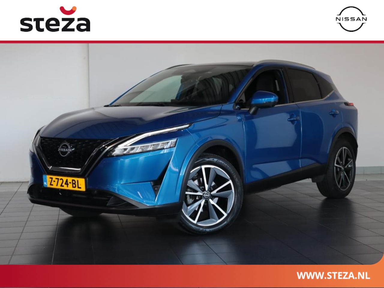 Nissan Qashqai - 1.3 MHEV X Tekna / Adaptive cruise control / 360 camera - AutoWereld.nl