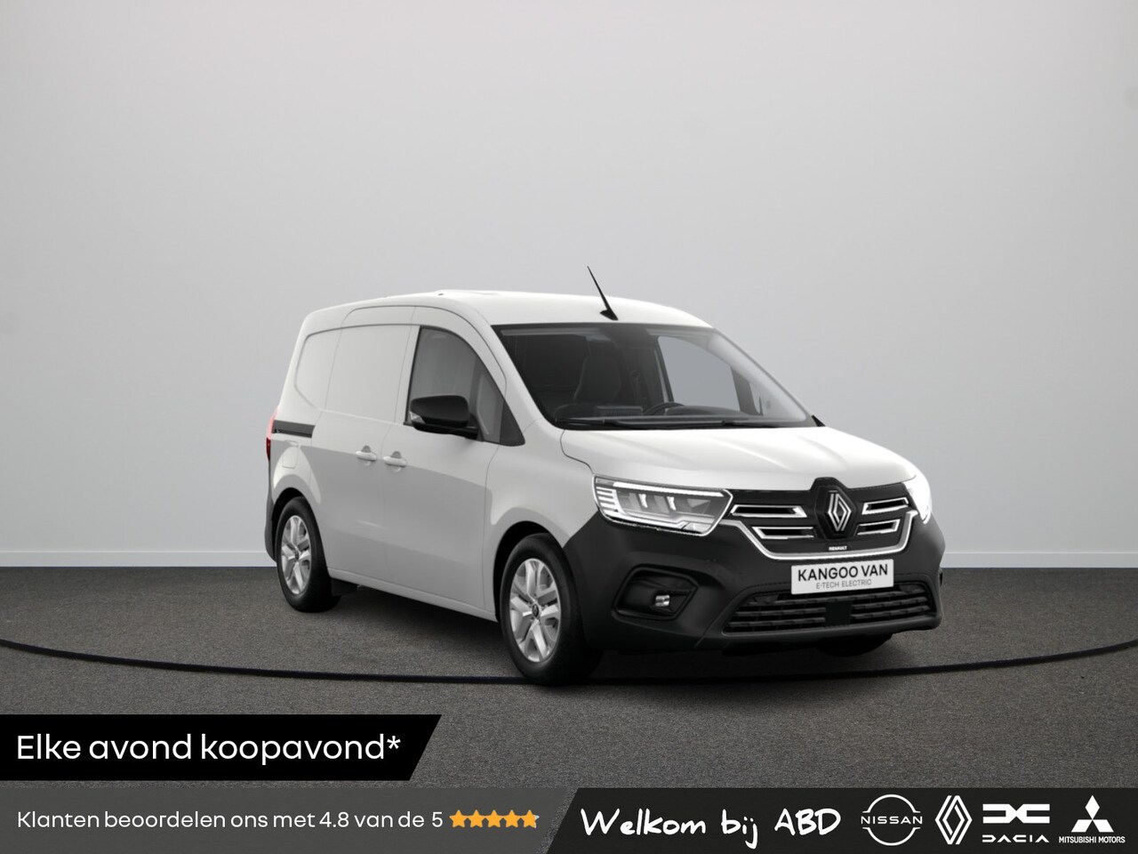 Renault Kangoo E-Tech - Advance 44 kWh | Cruise control en snelheidsbegrenzer | Elektrisch bedienbare ramen (met s - AutoWereld.nl