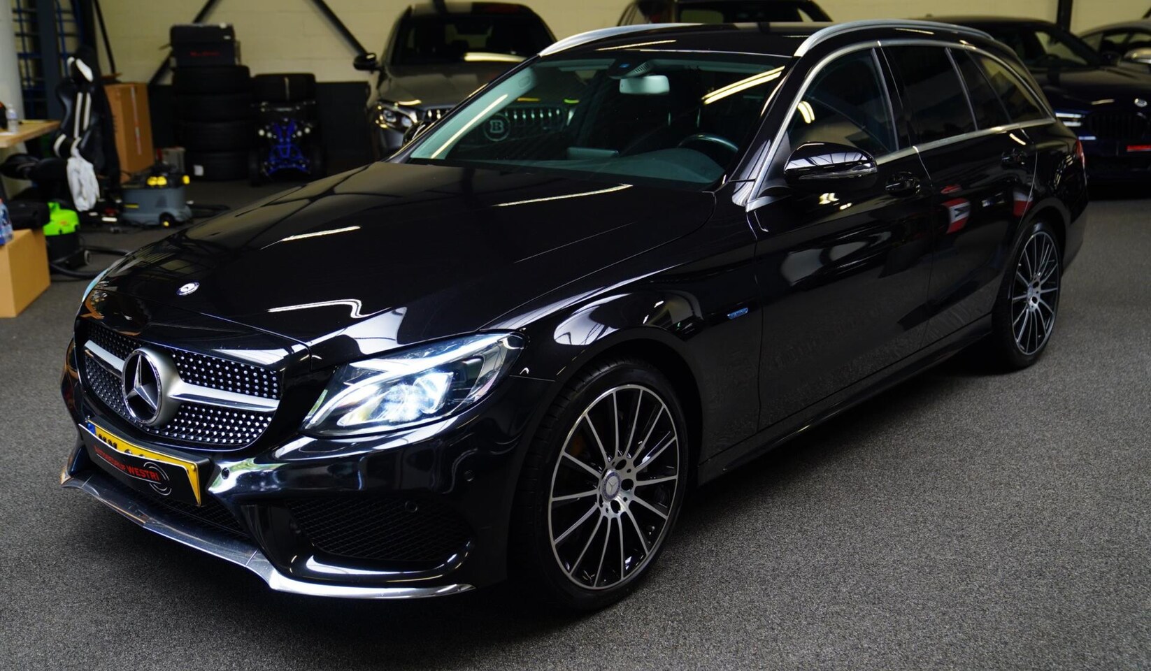 Mercedes-Benz C-klasse Estate - 350 e Lease Edition | Luxe leder/stof | Stoelverwarming | Achteruitrijcamera | Luchtvering - AutoWereld.nl