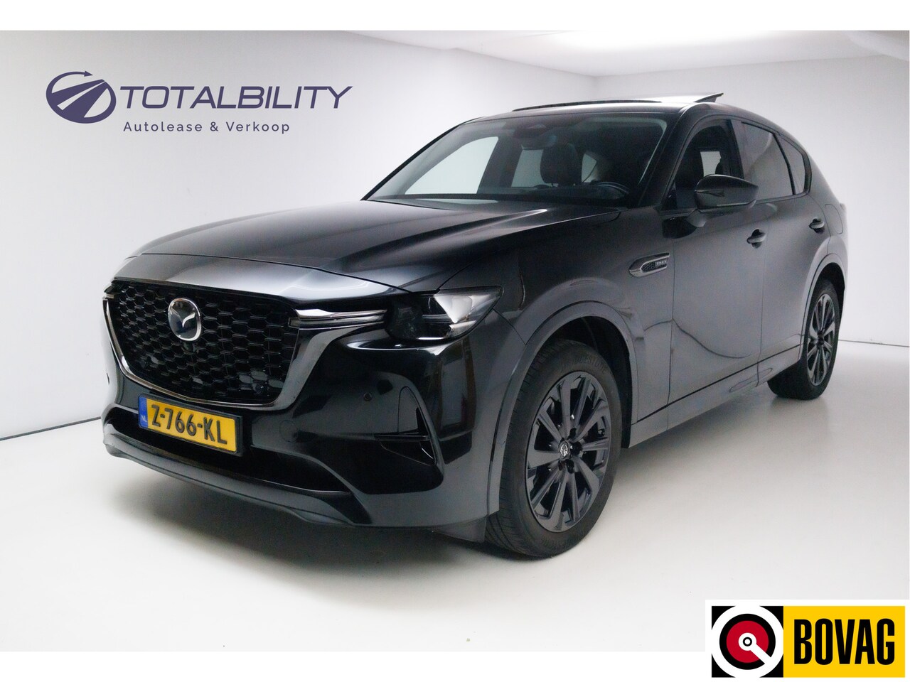 Mazda CX-60 - 2.5 e-SkyActiv PHEV 328 PK | Takumi | Panoramadak | Leer | Bose audio | Stoelverw/ & venti - AutoWereld.nl