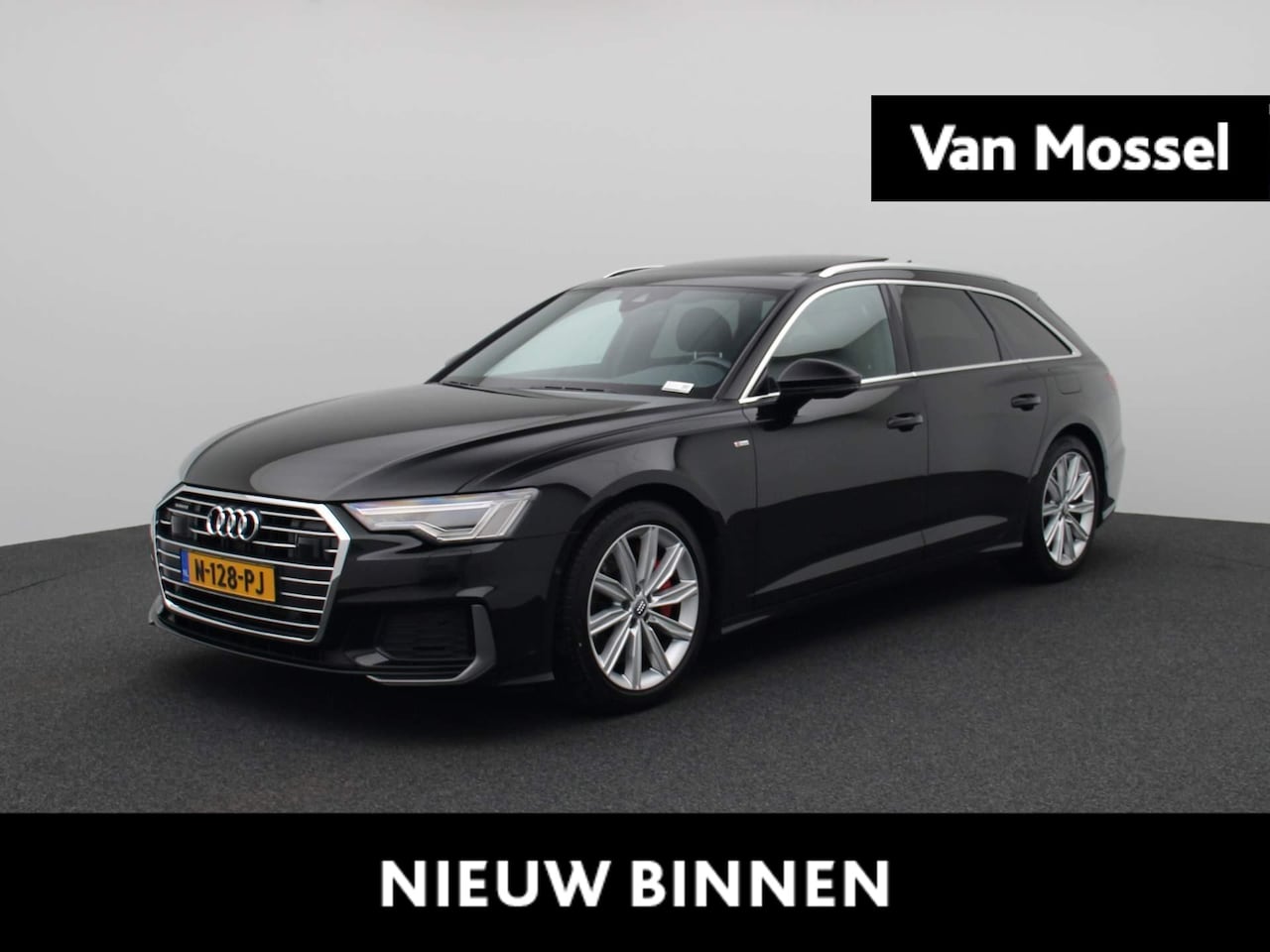 Audi A6 Avant - 55 TFSI e quattro Sport 367 PK | S-line | Panoramadak | Half-Leder | Navigatie | Camera | - AutoWereld.nl