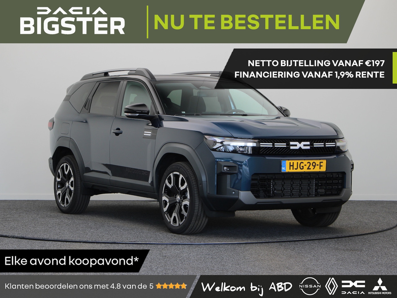 Dacia Bigster - Journey Hybrid | Achteruitrijcamera | Cruise Control en snelheidsbegrenzer | Dacia Handsfr - AutoWereld.nl