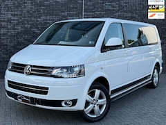 Volkswagen Transporter - 2.0 TDI L2H1 DC Comfortline 180pk|2500kg Trekgewicht|1e Eigenaar|Stoelverwarming|Navi|Lede