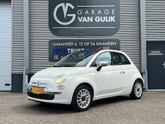 Fiat 500 C - 1.2 Lounge 69PK Cabrio, Airco, Isofix, ElektrRamen+Spiegels, Parkeersensoren, CitySteering