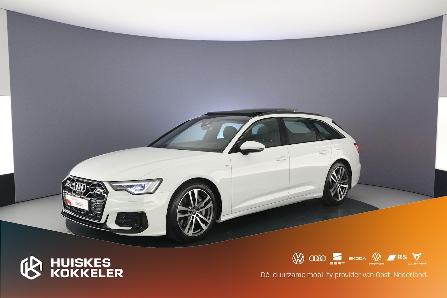 Audi A6 Avant - 50 TFSI e quattro S edition | Pano | Memory | Matrix-led | 360 camera | Ambient light | St - AutoWereld.nl