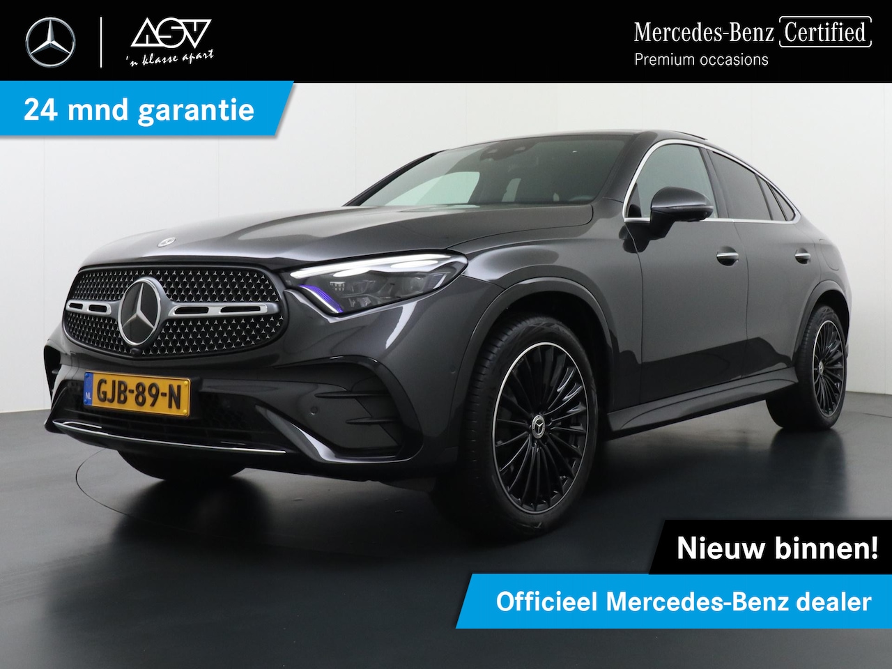 Mercedes-Benz GLC-klasse Coupé - 300e 4MATIC AMG Line Techniekpakket, Burmester Surround, Panoramadak - AutoWereld.nl