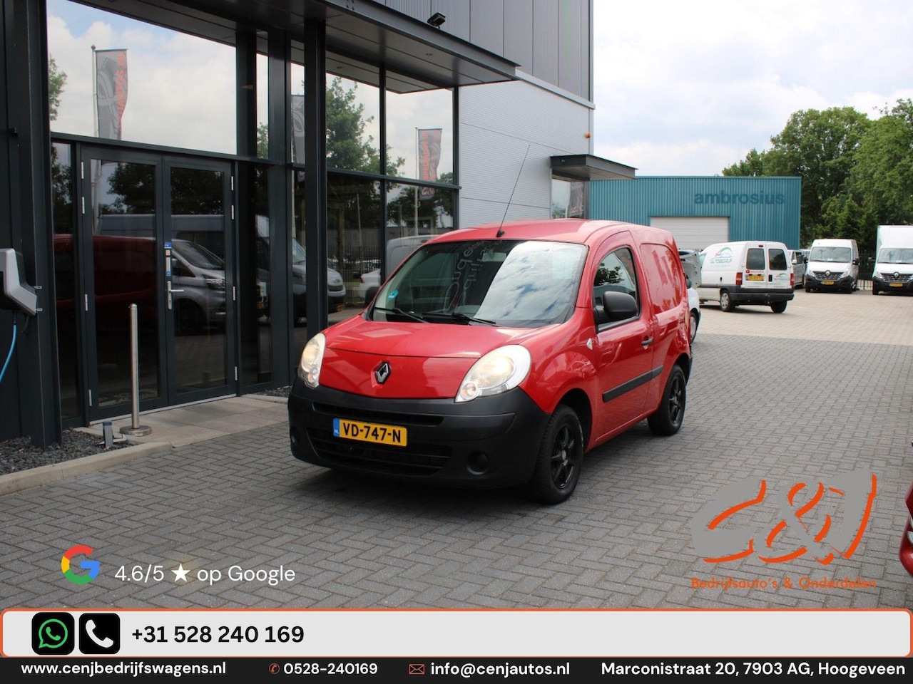 Renault Kangoo Express - 1.5 dCi 90 Express Compact luxe airco cruise navi - AutoWereld.nl