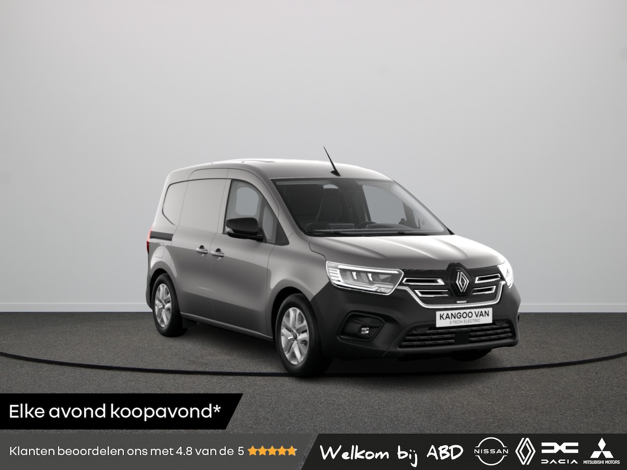 Renault Kangoo E-Tech - Advance 44 kWh | Cruise control en snelheidsbegrenzer | Elektrisch bedienbare ramen (met s - AutoWereld.nl