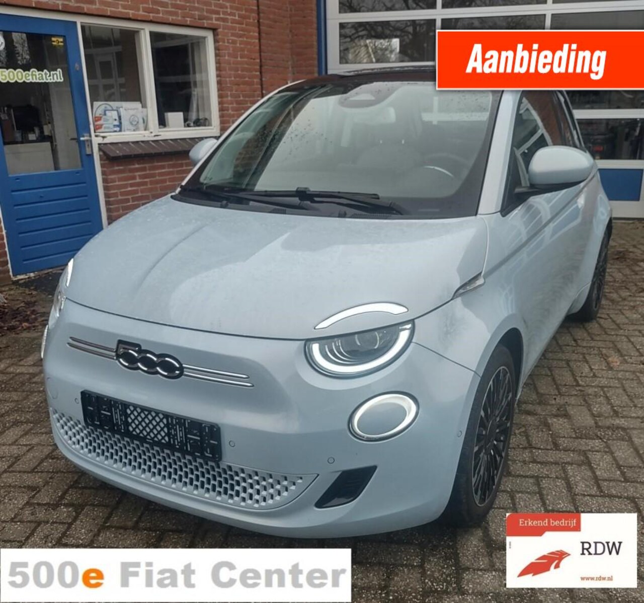 Fiat 500 - E-Panodak -42KW-2000 Voorjaars korting!! - AutoWereld.nl