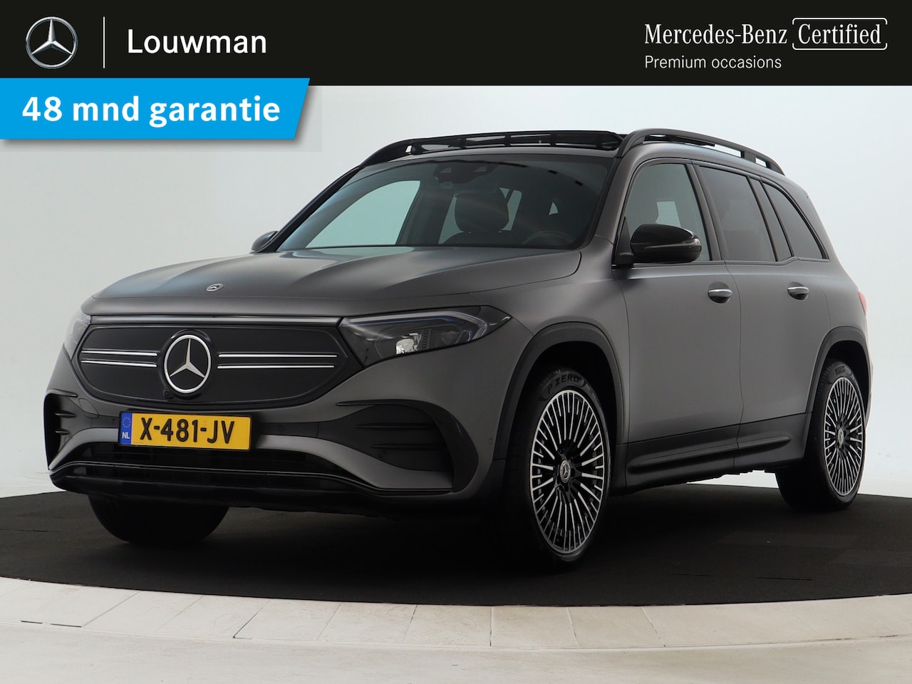 Mercedes-Benz EQB - 300 4MATIC AMG Line 7p. 67 kWh | Panoramaschuifdak | Nightpakket | Premium pakket | Sfeerv - AutoWereld.nl