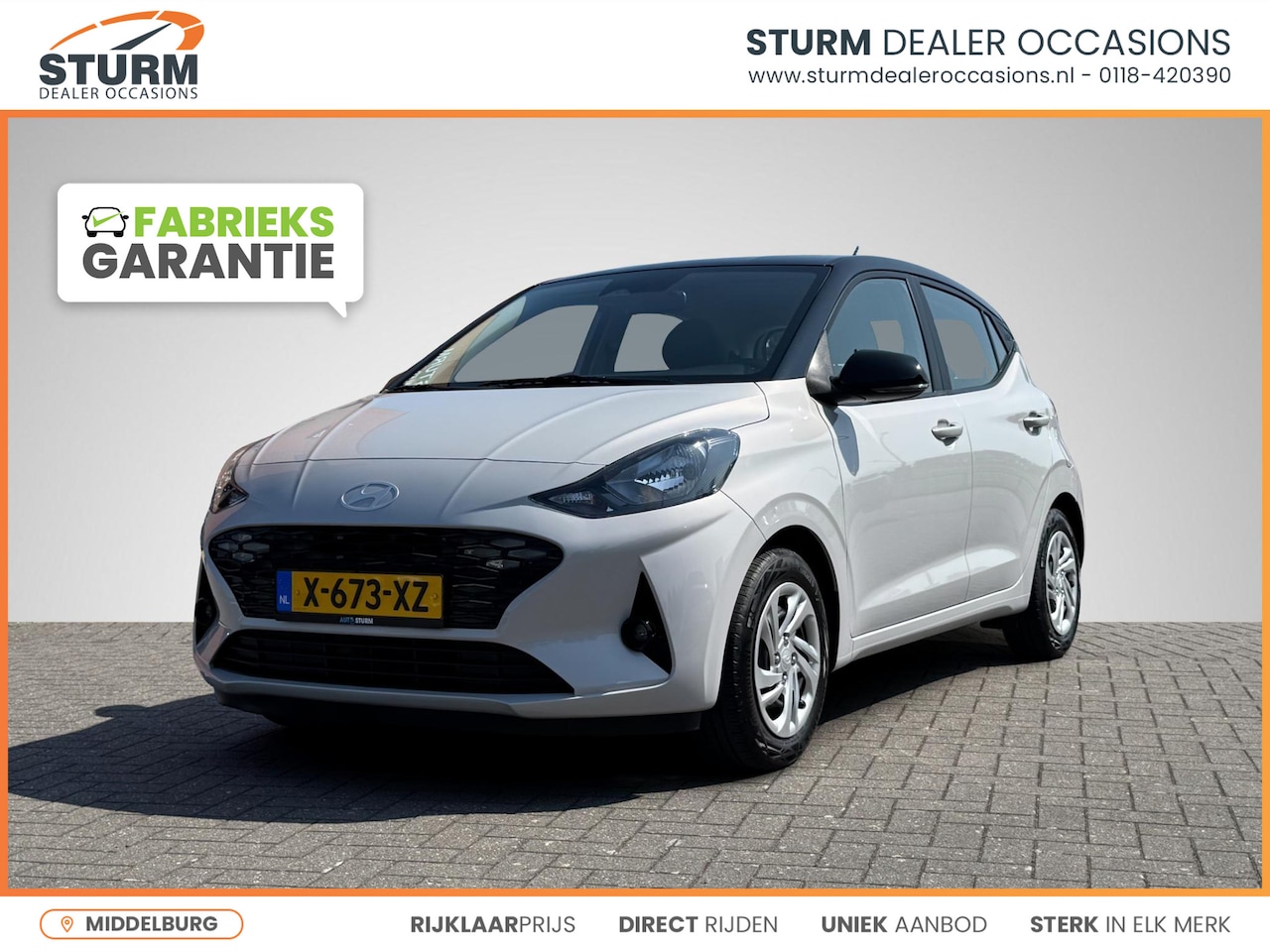Hyundai i10 - 1.0 Comfort Smart | Two-Tone Lakkleur | Navigatie | Camera | Apple Carplay/Android Auto | - AutoWereld.nl