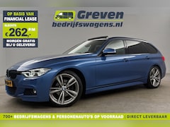 BMW 3-serie Touring - 320d High Executive M-Sport 191PK Pano Leder LED 19"LMV Clima Cruise Navi PDC Stoelverw
