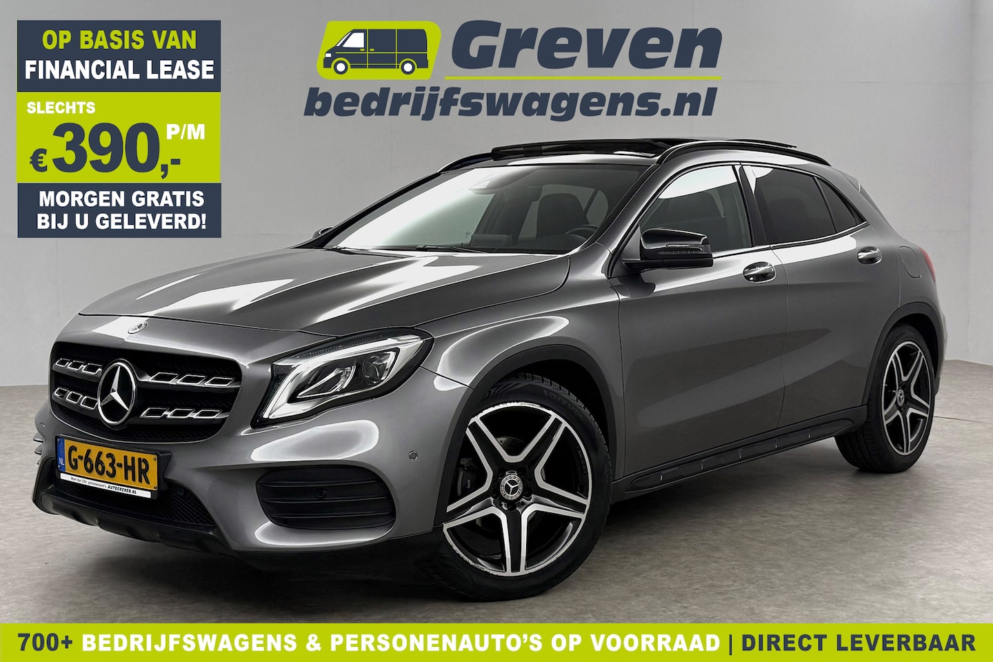 Mercedes-Benz GLA-Klasse - 180 AMG Night Upgrade Pano LED Camera Carplay Clima Cruise Navigatie PDC 19''LMV - AutoWereld.nl