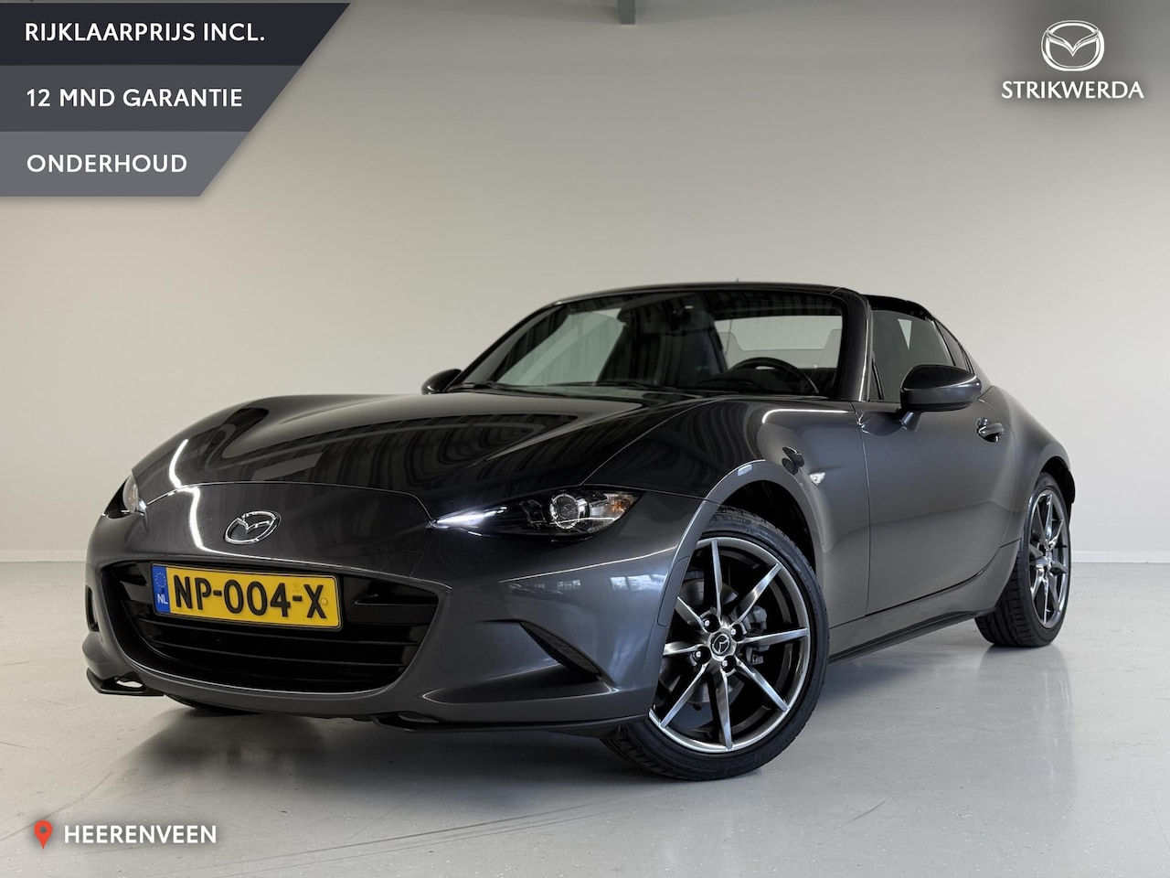 Mazda MX-5 RF - 2.0 SkyActiv-G 160 GT-M AUTOMAAT * VOLLEDIG DEALERONDERHOUDEN * - AutoWereld.nl