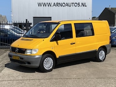Mercedes-Benz Vito - 110 CDI DC DUBBEL CABINE 102 PK, APK TOT 28-05-26, SCHUIFDEUR RECHTS, STUURBEKRACHTIGING,