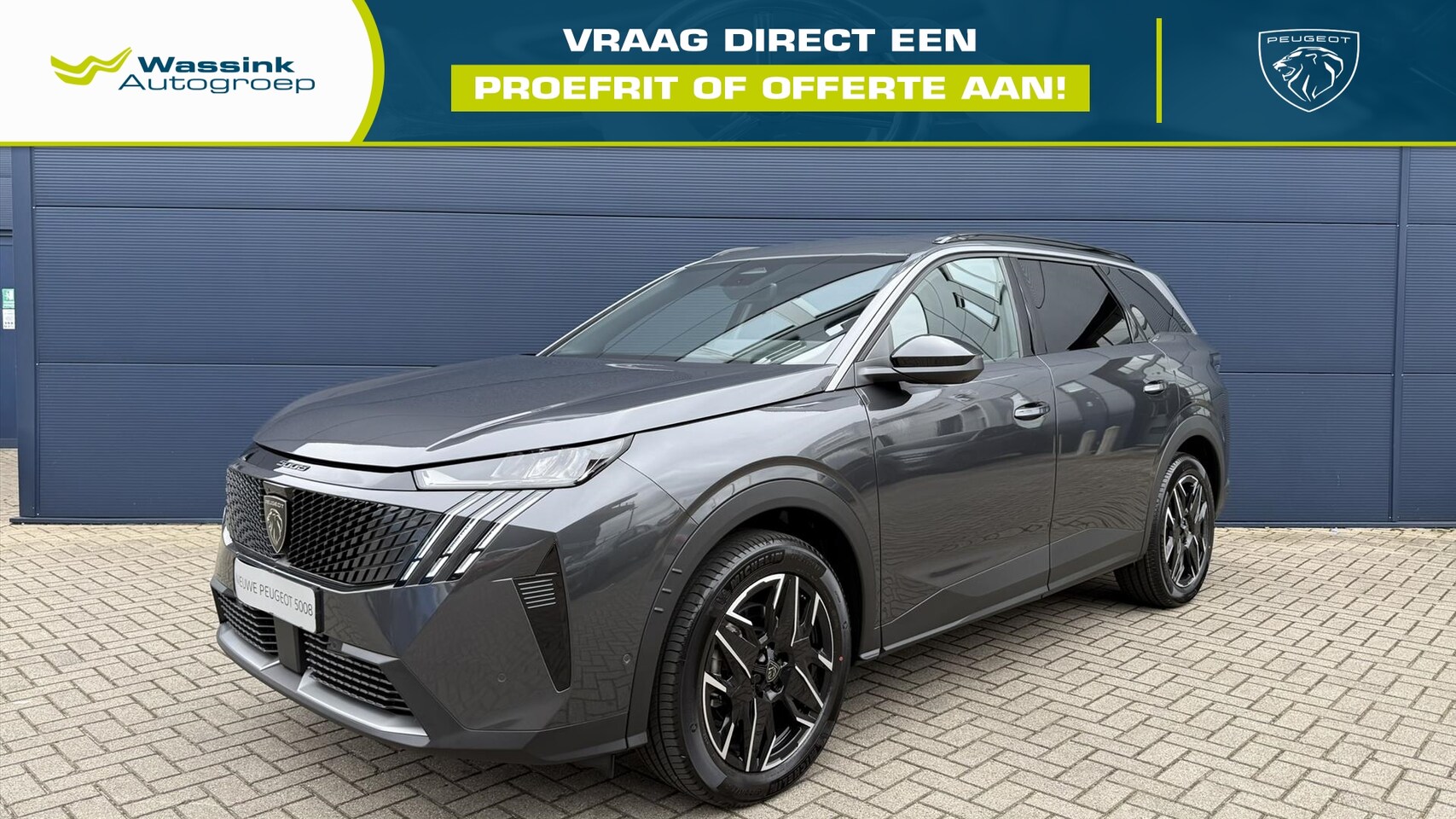 Peugeot 5008 - 1.2 Hybrid 145pk e-DCS6 Allure | Panoramic Navigation | Seat Pack | Navigatie | 360 camera - AutoWereld.nl