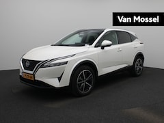 Nissan Qashqai - 1.3 MHEV Xtronic Tekna | Carplay | 360 camera | Parkeersensoren rondom | LED | Navi | Head