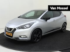 Nissan Micra - 1.0 IG-T N-Tec | Zwarte lichtmetalen velgen 17" | Navigatie | Airco | Stoelverwarming | Pa