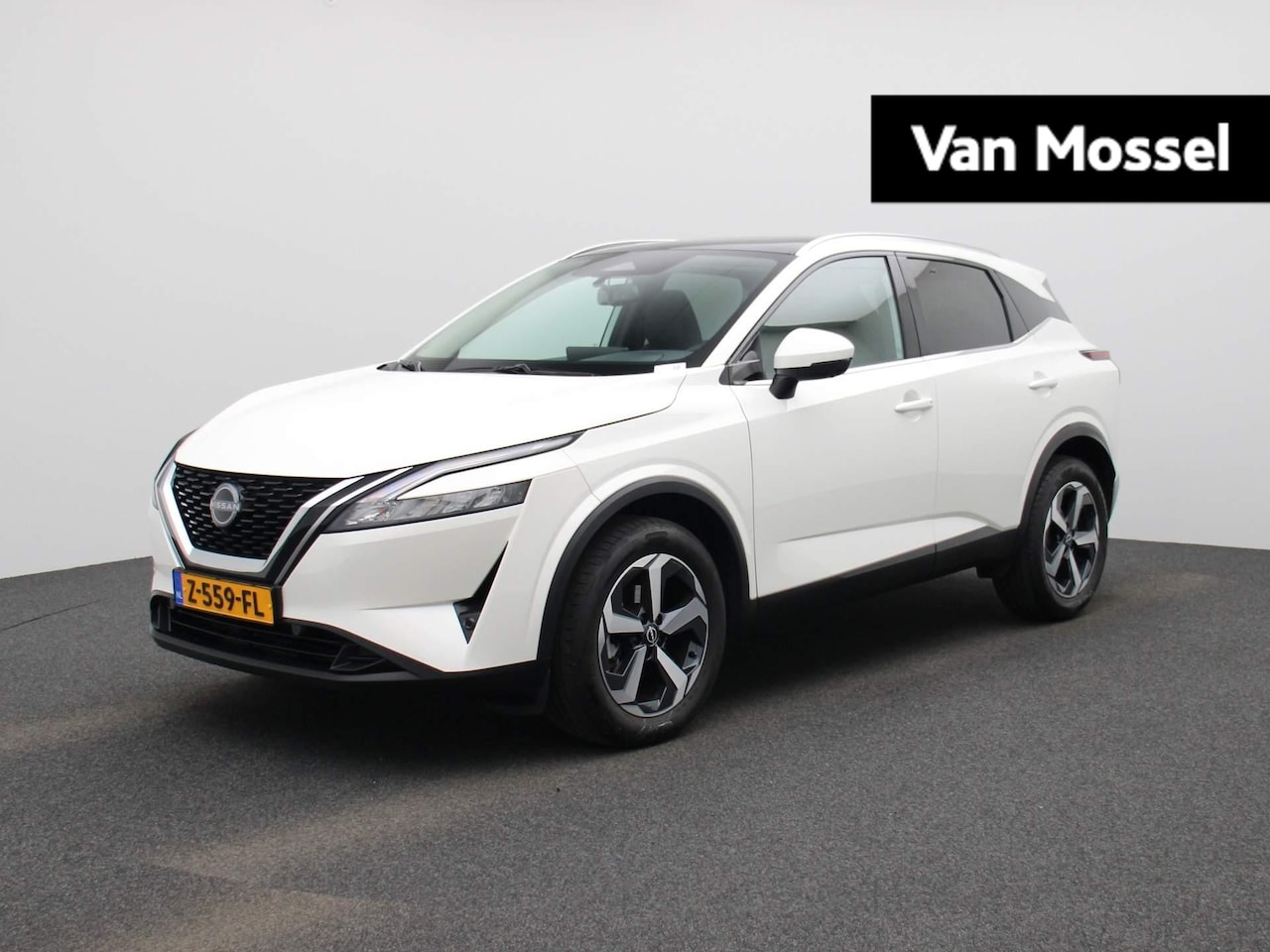 Nissan Qashqai - 1.3 MHEV Xtronic N-Connecta 158PK | Automaat | Panoramadak | Navigatie | Adaptieve Cruise - AutoWereld.nl